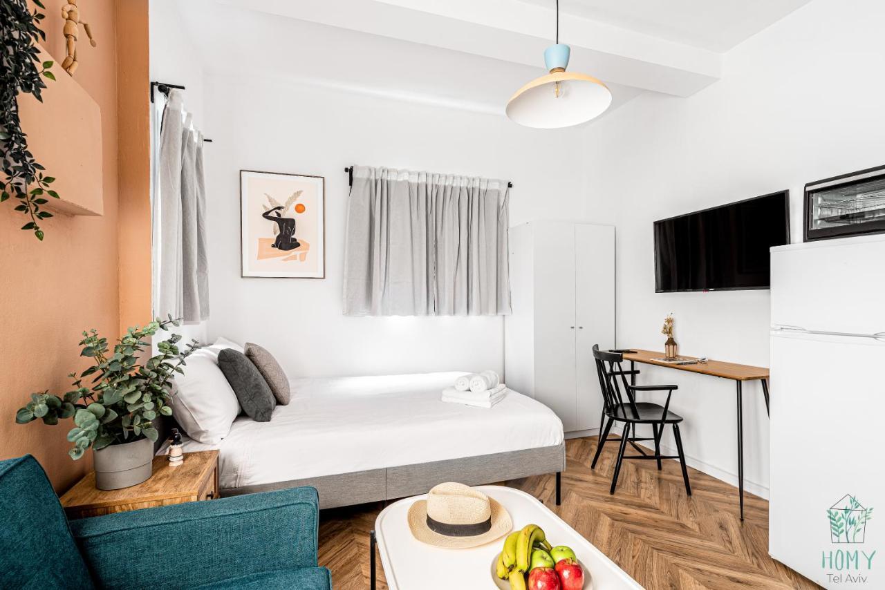 Stylish Studio Apartments On Dizengoff By Homy Τελ Αβίβ Εξωτερικό φωτογραφία